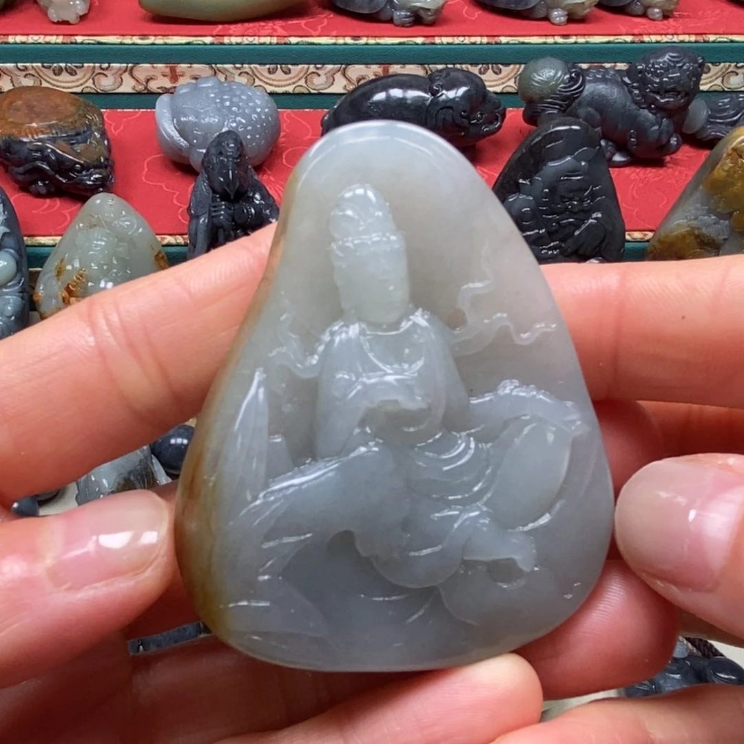 和田玉挂件未镶嵌