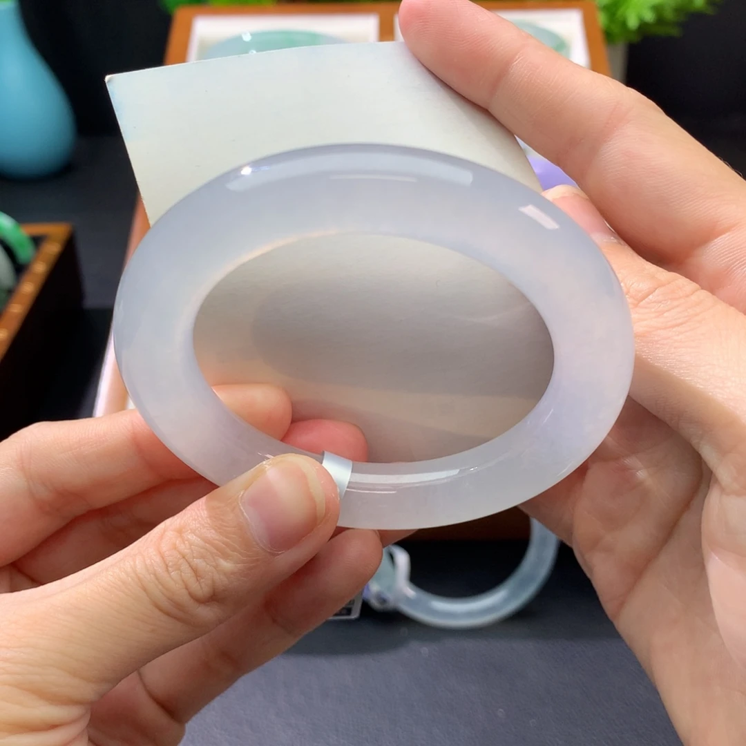 翡翠未镶嵌手镯闪购 19