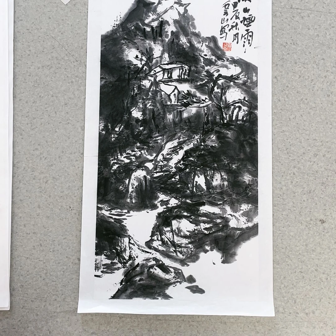国画秋*张一南精品软片2平尺