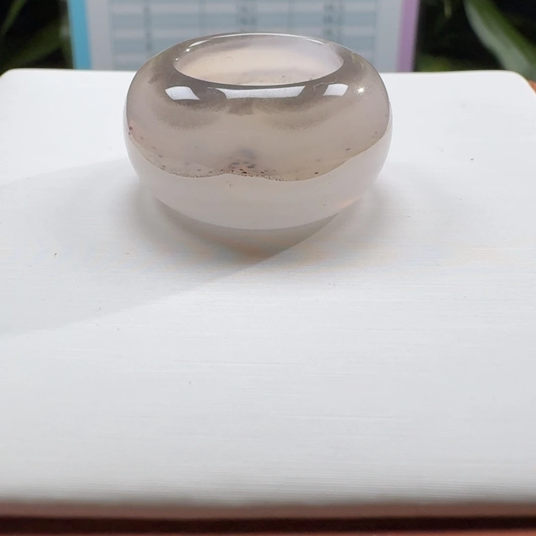 玛瑙/玉髓未镶嵌戒指Z16.9港14