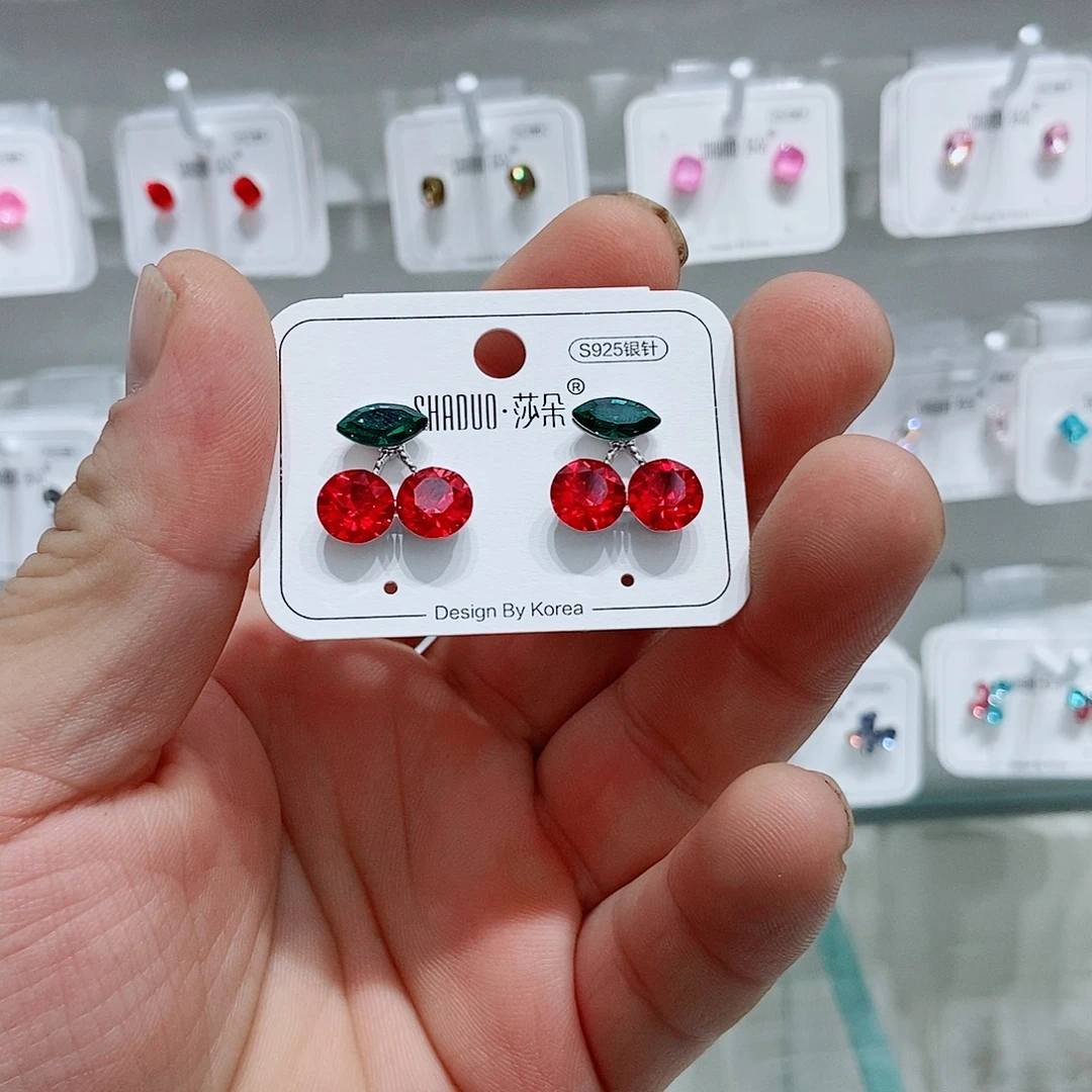 锆石纯铜合金耳钉