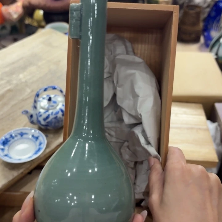 陶瓷古美术置物摆件