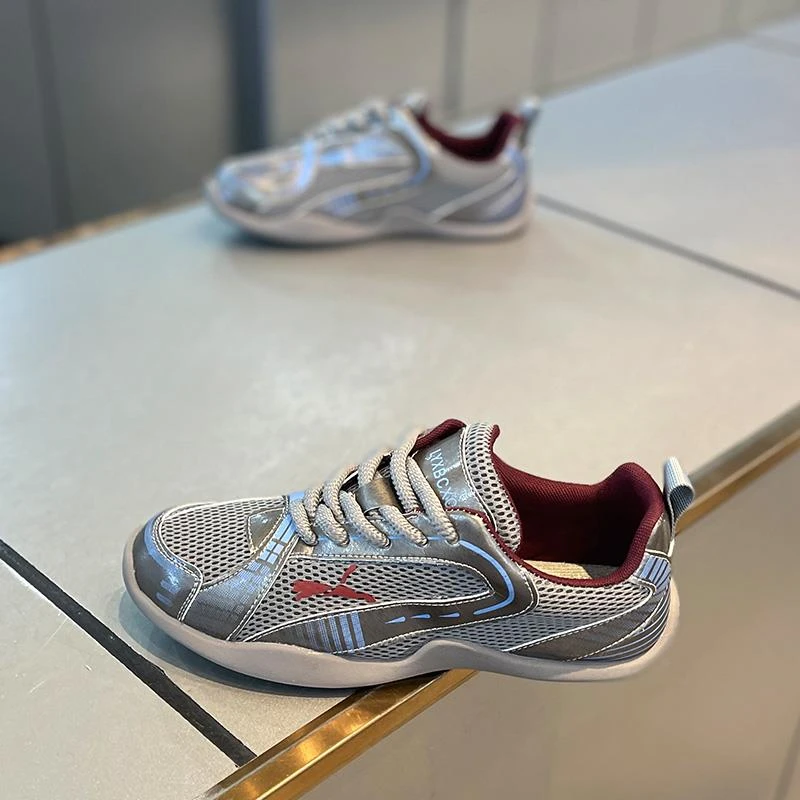 【香港DcSU&Shoes官方正品】夏季爆款低帮网面帅气男生阿甘鞋德训