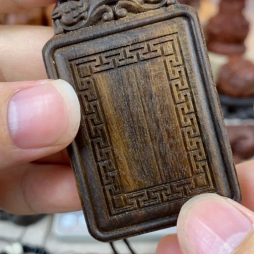 【闪购商品】木达拉干无事牌木雕