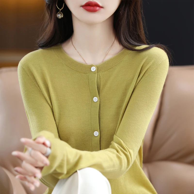 （A202）精纺羊毛圆领