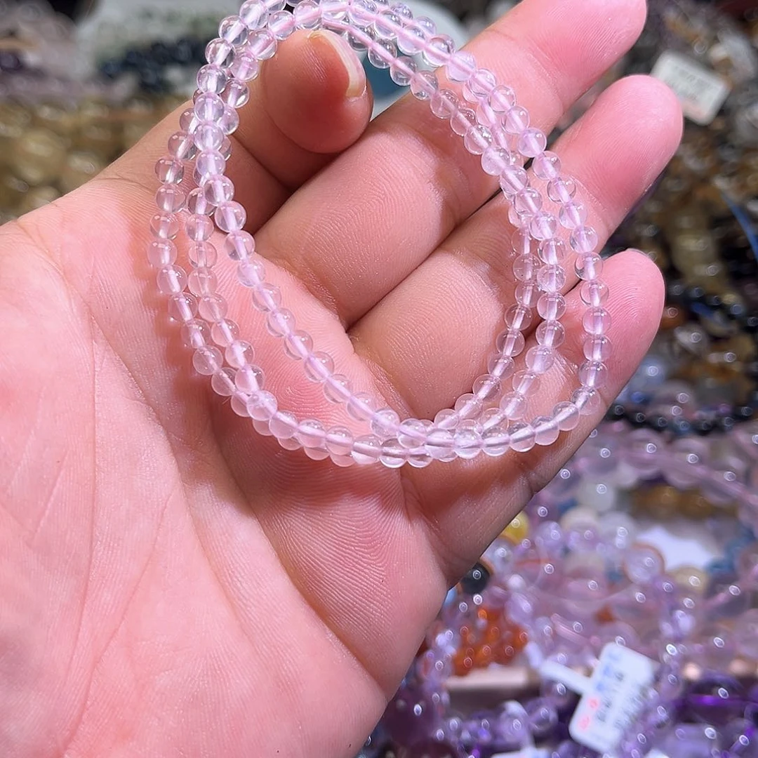 水晶手链未镶嵌天然水晶未镶嵌