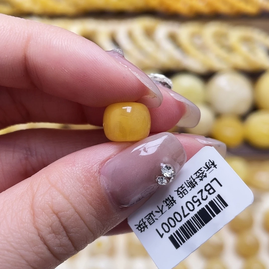 琥珀未镶嵌裸石10*8mm氧化款老型