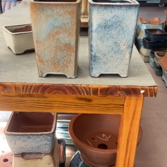 紫砂花盆满*仓微瑕釉盆