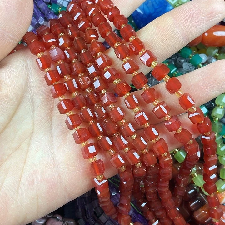 查罗石散珠合金卡6红玛方糖一条