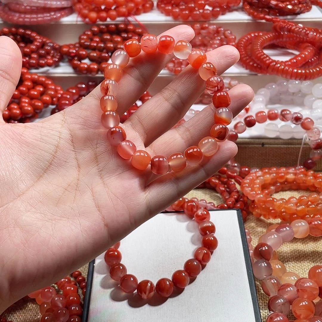 未镶嵌手链南红玛瑙