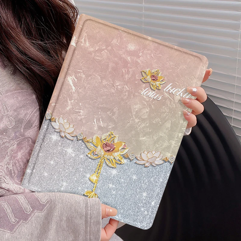 好运莲花华为matepad11.5s保护套matepadpro12.2平板壳新款2024女