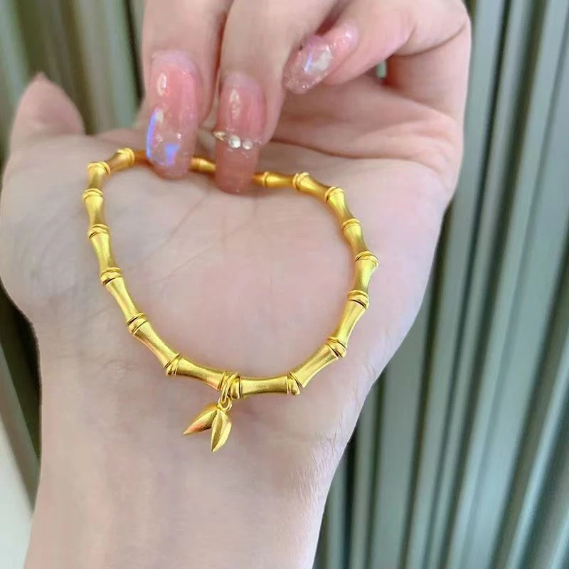 合金手链 精品节节高竹节手链