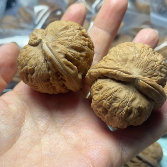 撇***巴吊坠文玩核桃元宝25
