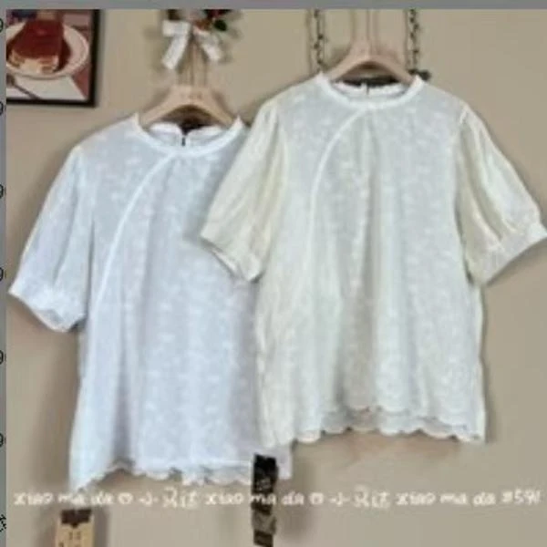 杨杨 美斯拉-蕾丝上衣X591