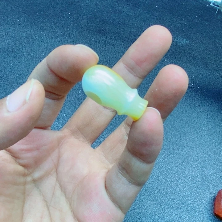 嘟***～定制琥珀天然琥珀蜜蜡三通