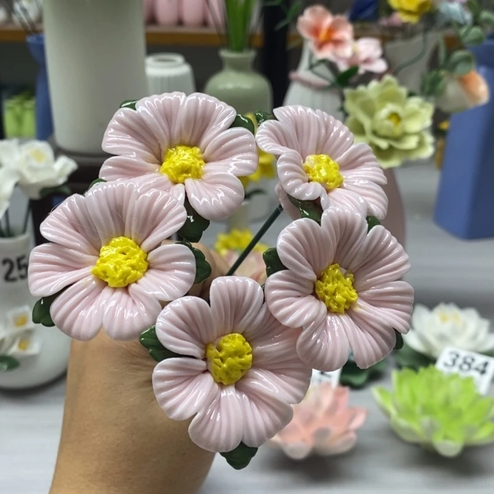陶瓷陶瓷材料小雏菊