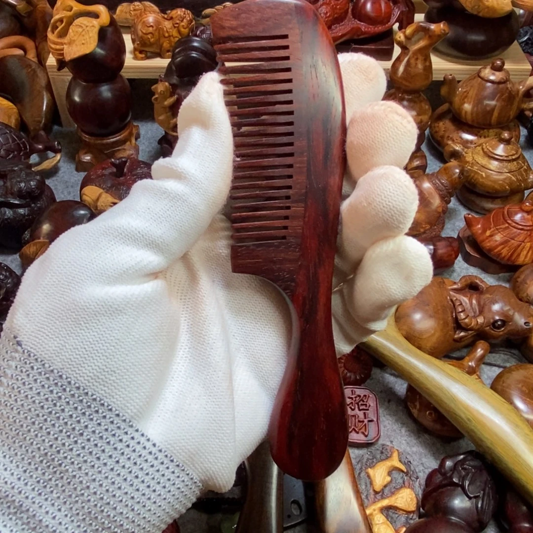 无事牌檀香紫檀（小叶紫檀）小叶紫檀梳子