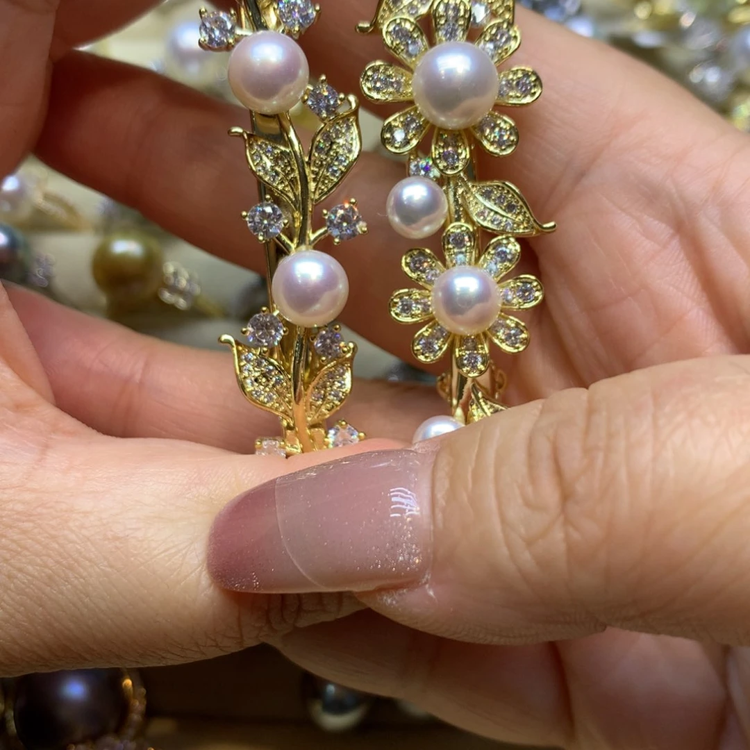 未镶嵌发饰淡水珍珠