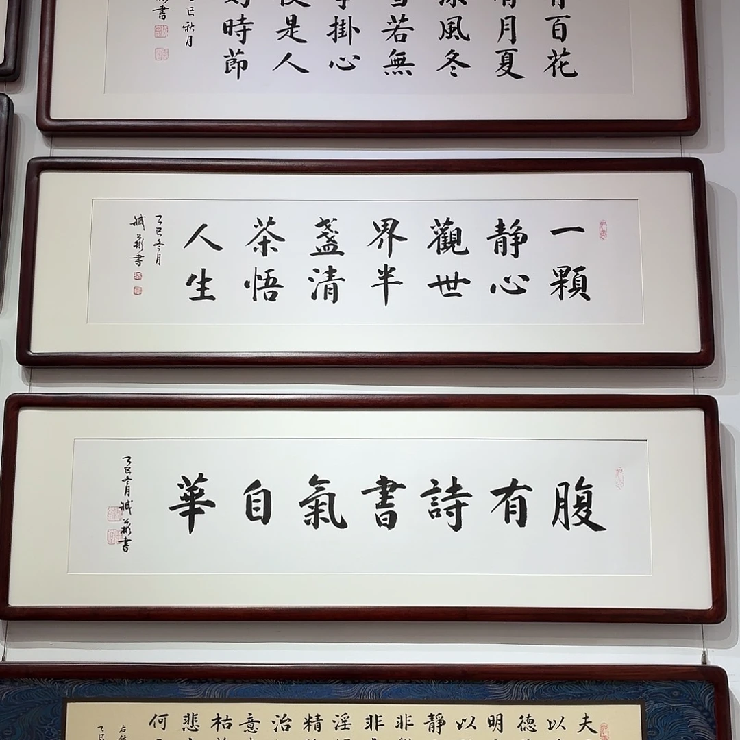 书法春有百花120×45cm