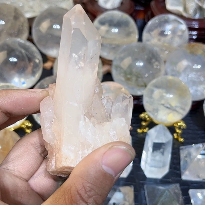 水晶摆件未镶嵌晶簇