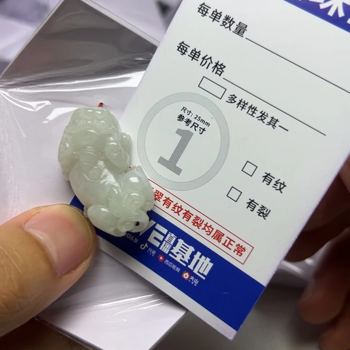 翡翠未镶嵌颈饰356