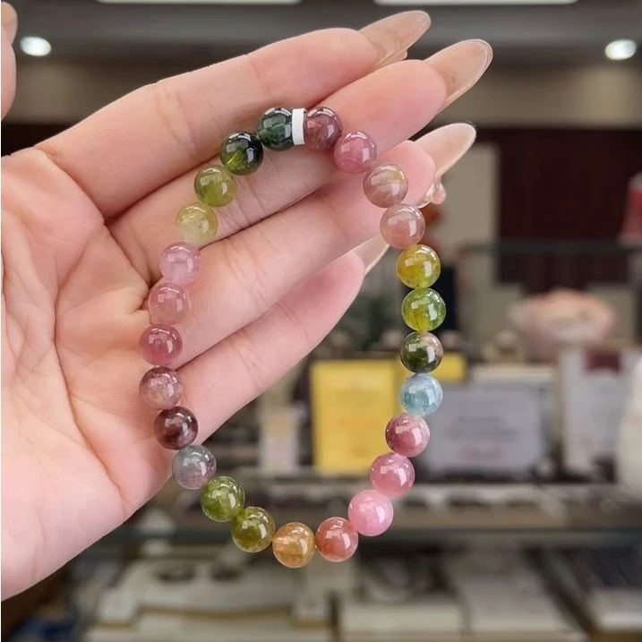 01500447碧玺/未镶嵌7mm+碧玺单圈多样性发货47