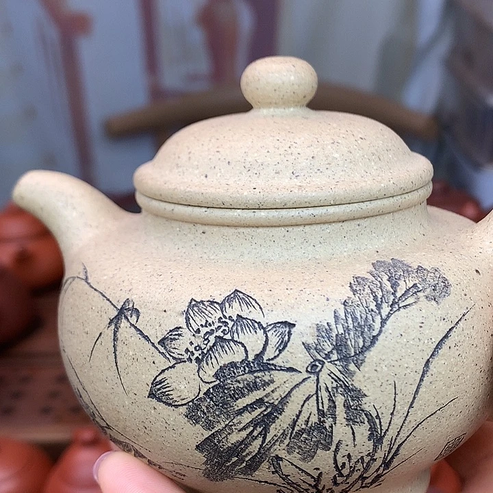 段泥茶壶本山原矿