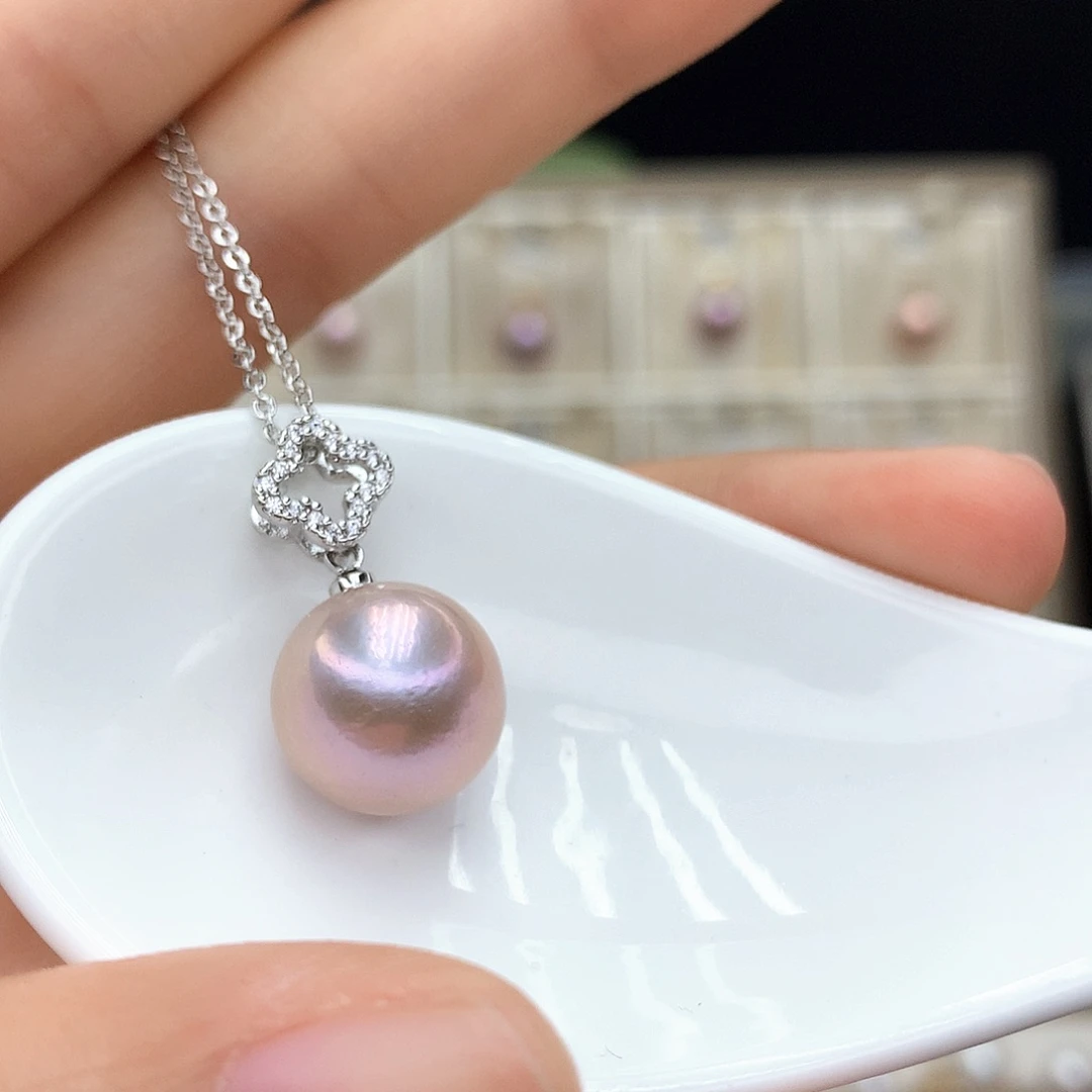 淡水珍珠合金颈饰