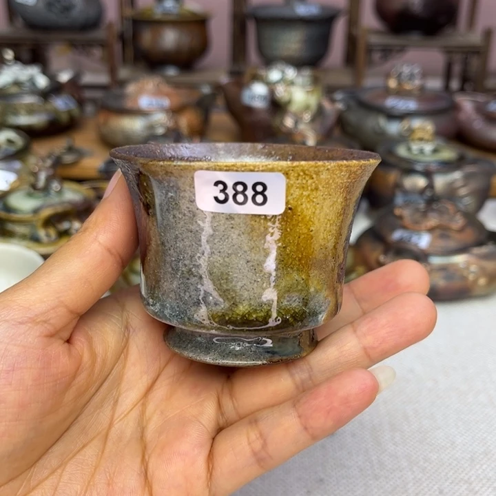 壶裸柴烧陶瓷茶器