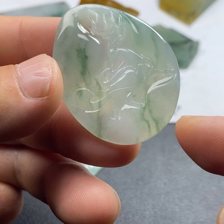 定制翡翠未镶嵌无