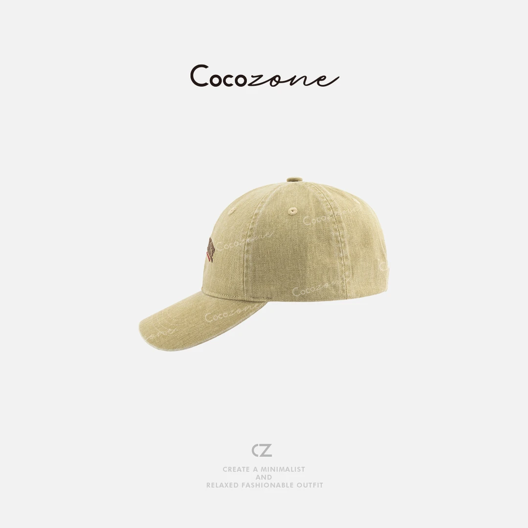 COCO ZONE 刘一一 100棉新款字母刺绣百搭休闲棒球帽CD2A0105