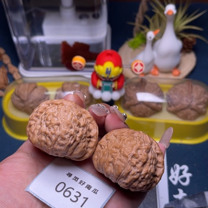 把件文玩核桃南瓜墩43-0631