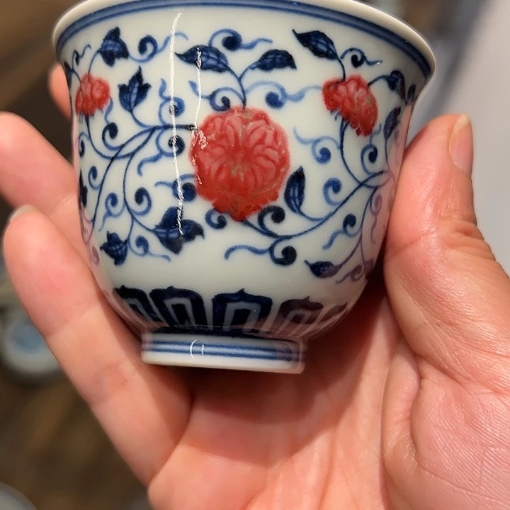臻玉古坊原矿孔雀石釉里红