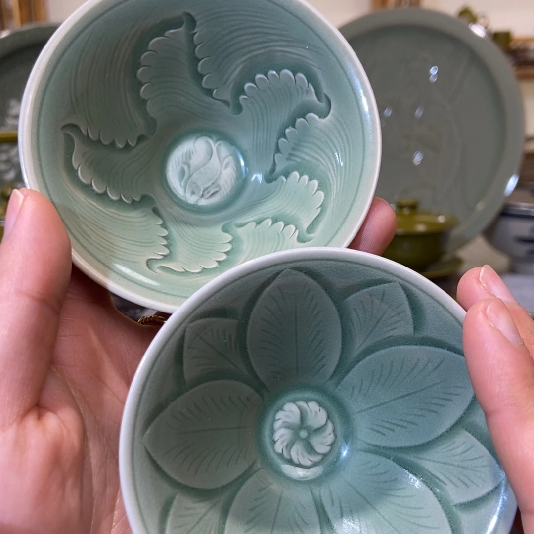 瓷片小斗笠哈哈哈哈二选一