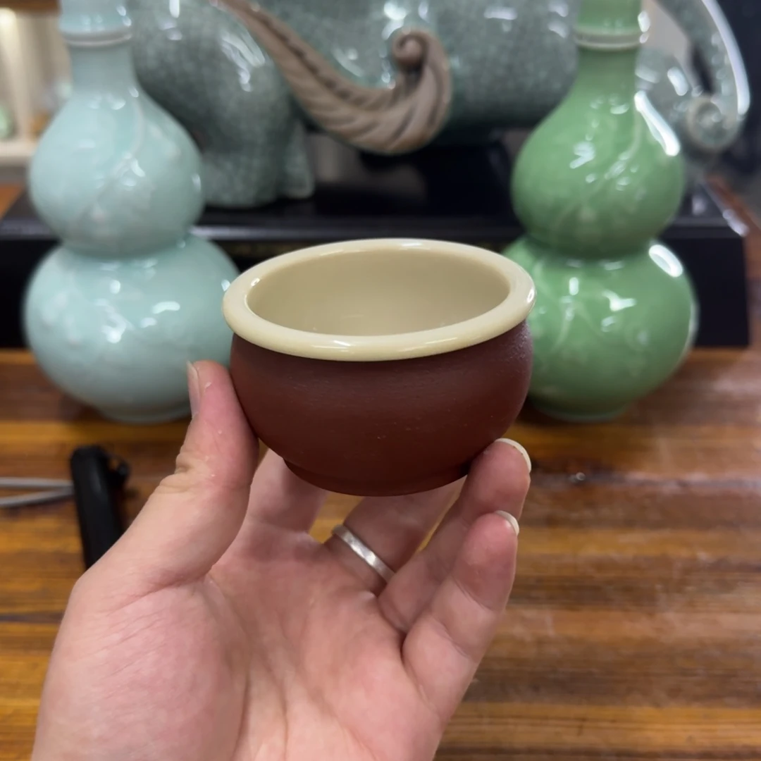 龙泉青瓷茶具微瑕7063