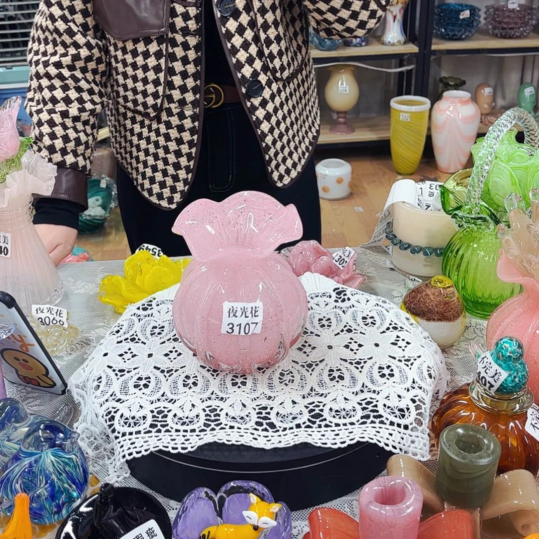 3107 夜光钱袋家悦琉璃工艺品