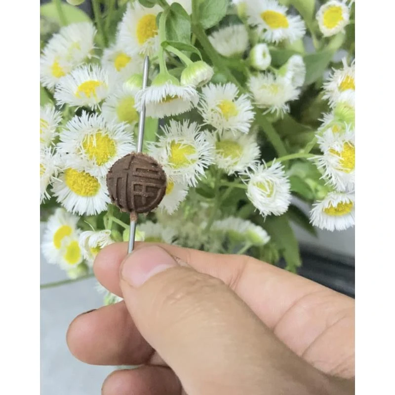 中药合香珠未打磨自盘木犀香中药手串散寒行气非遗纯手工制作