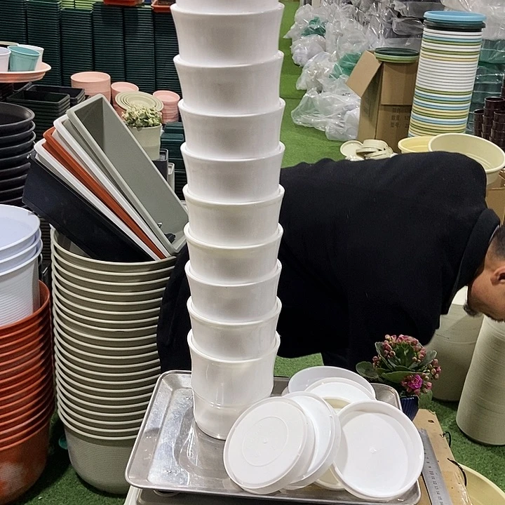 竹节口11高11白色10个带拖