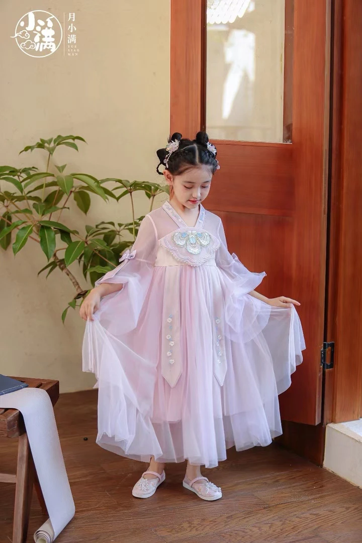 女公主中国风民族汉服仙气刺绣lulu风流浪丹宁风