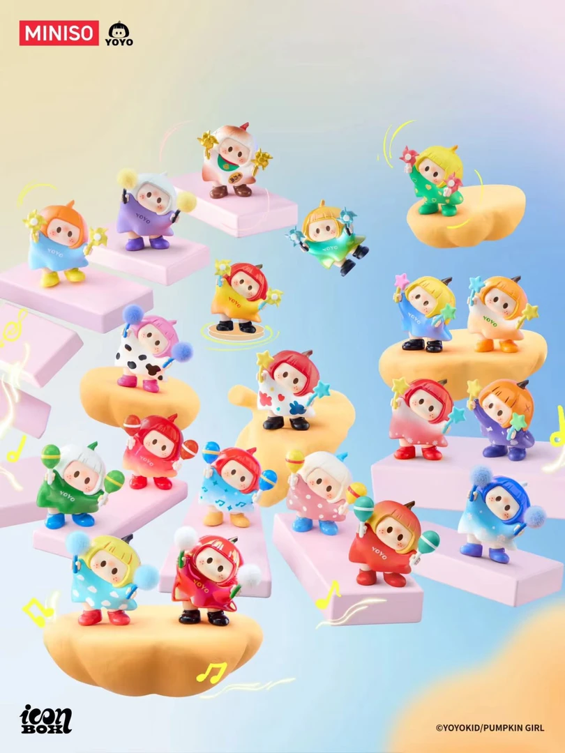 【拆盒】右右酱萌趣歪头系列icon box手办盲盒1