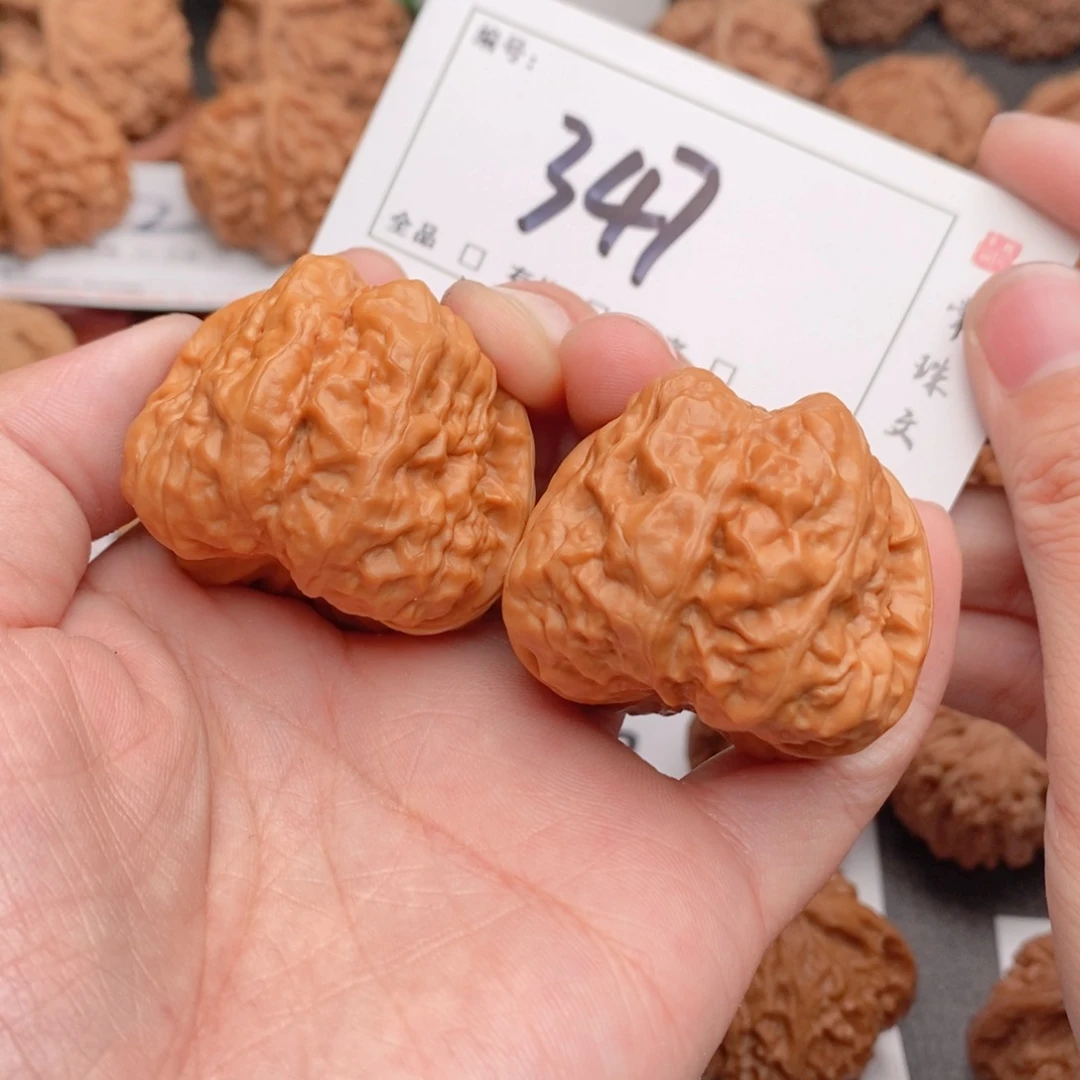 文玩核桃吊坠40蛤蟆347