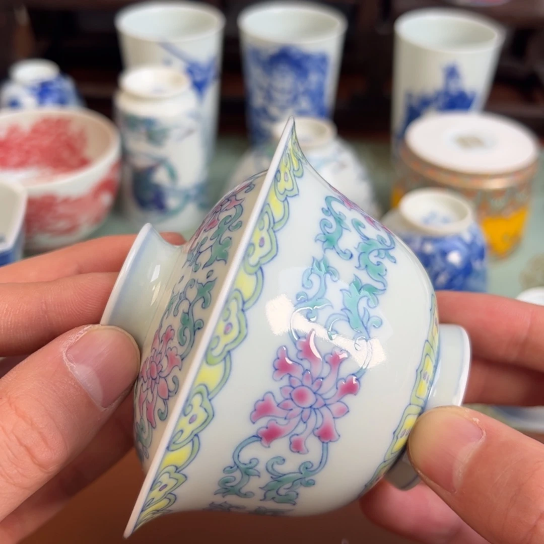 瓷片景德镇瓷器手工手绘