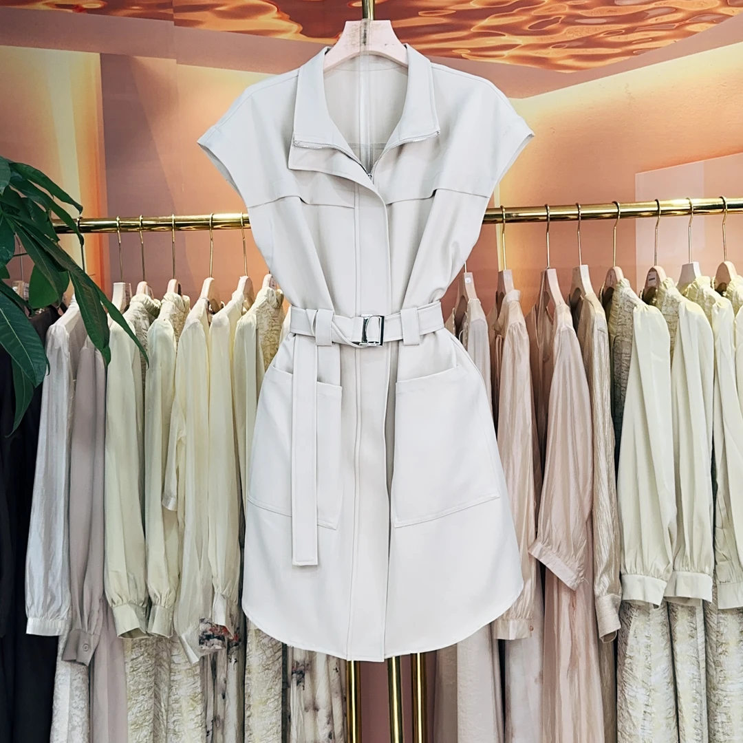 现货【RG1056】2025年新款时尚气质百搭减龄显瘦高级设计女装连衣裙