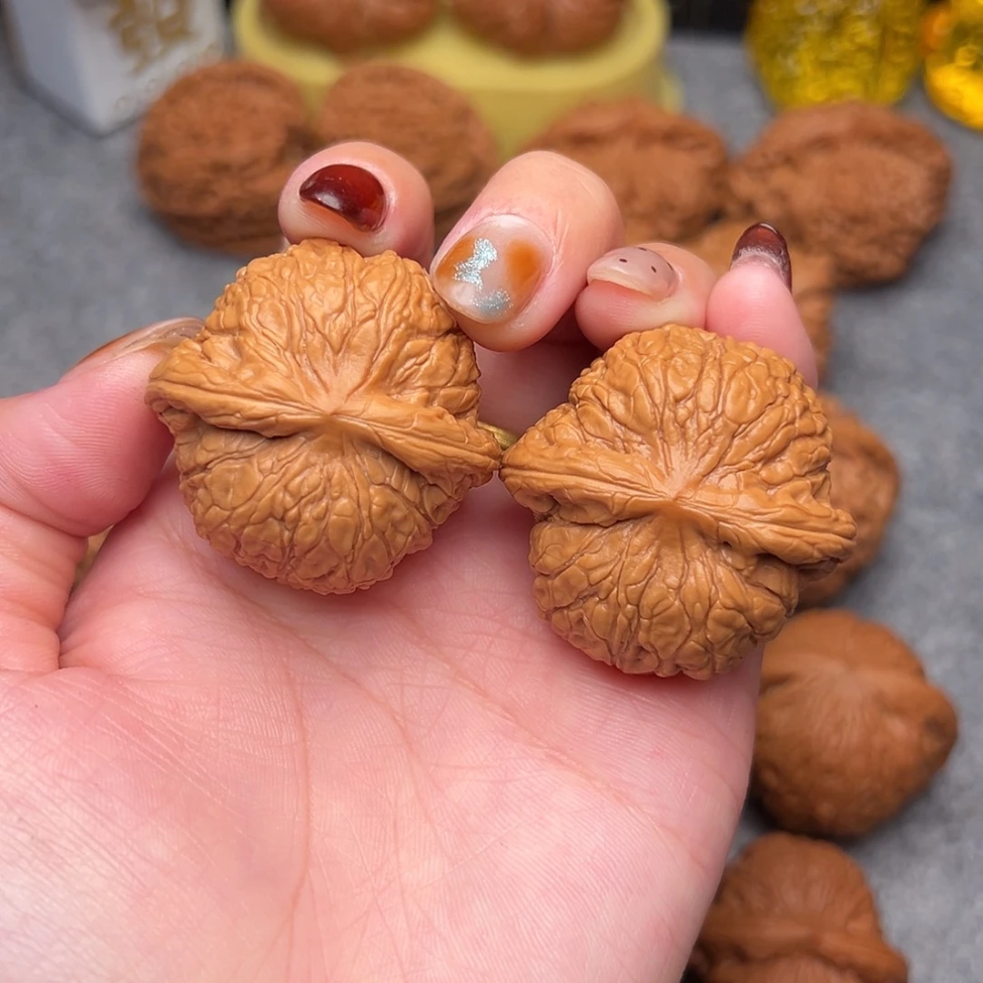 把件文玩核桃毕业精品精配乾隆磨38.8尺寸