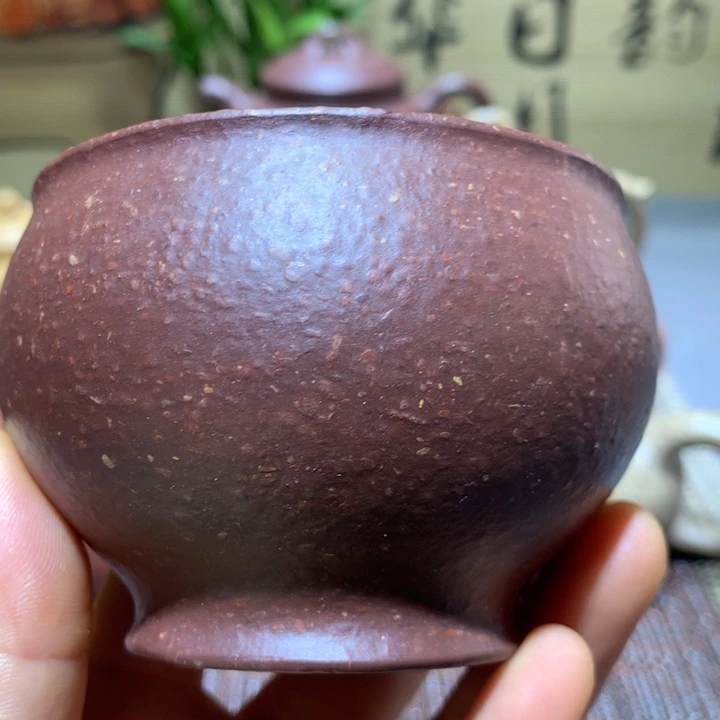 紫砂茶壶今天早上