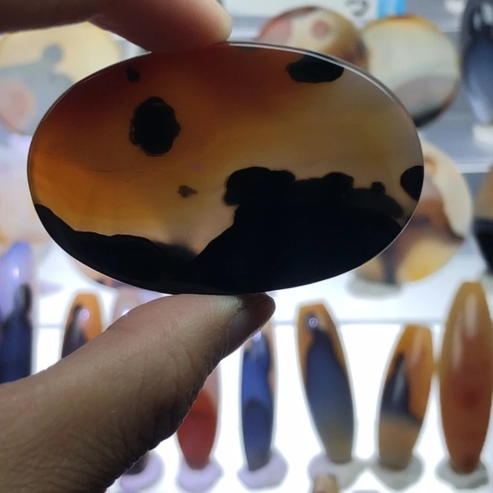 查罗石未镶嵌珠宝半成品98