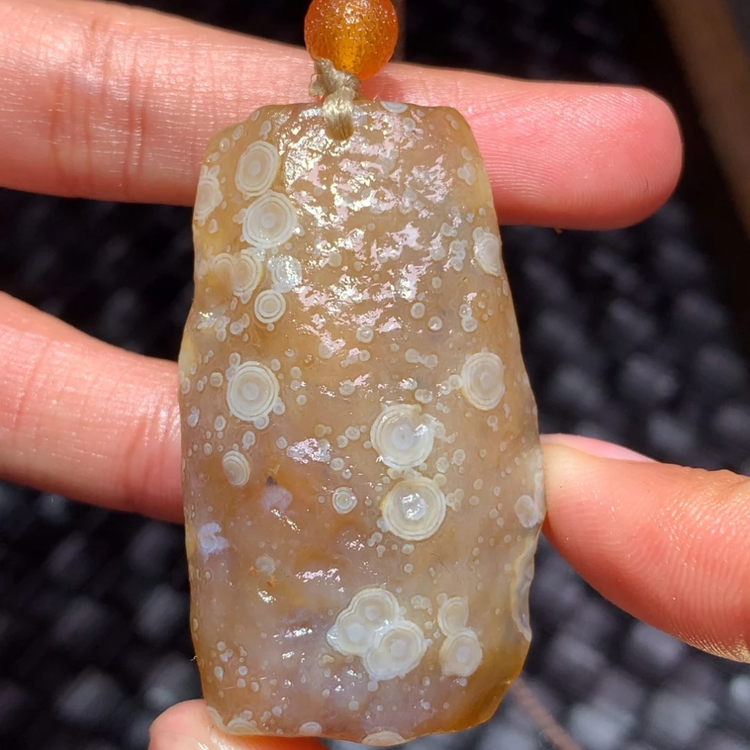 未镶嵌玛瑙/玉髓珠宝半成品