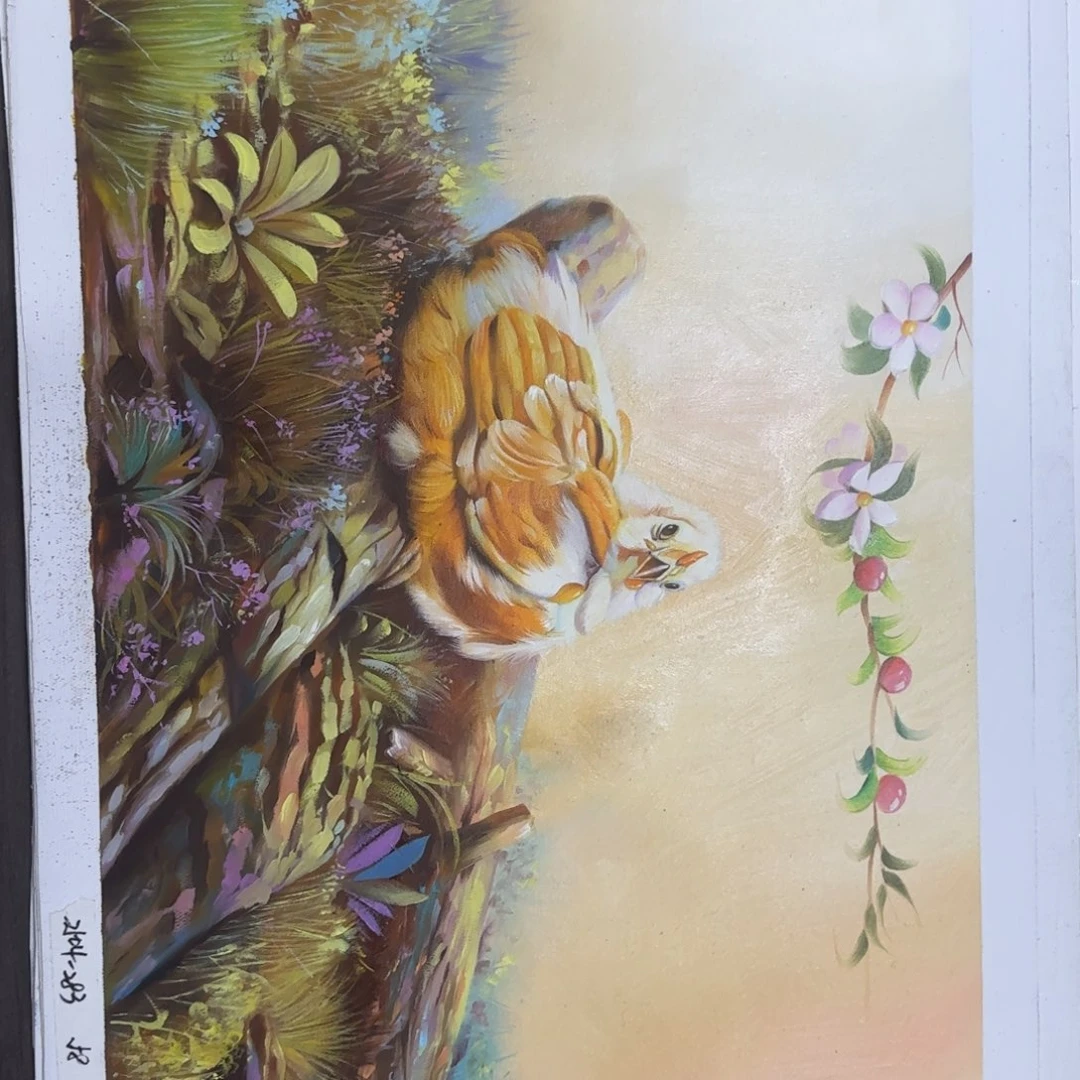 油画加油加油努力加油加油