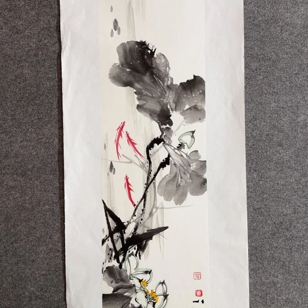 国画邢坤老师手绘作品