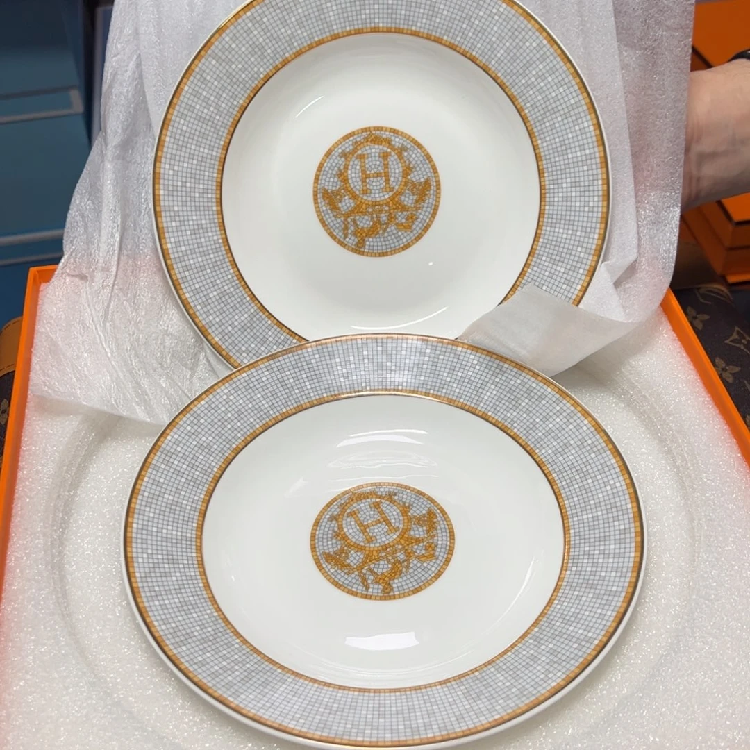 欧美陶瓷餐具摆件